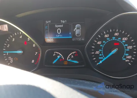 2014 Ford Escape Titanium z USA, uszkodzony, nr VIN 1FMCU9JX3EUB94620